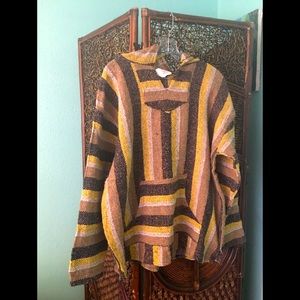 New - Made in Mexico Baja Jacket/ Hoodie w recycle fibers - Unisex Size XL